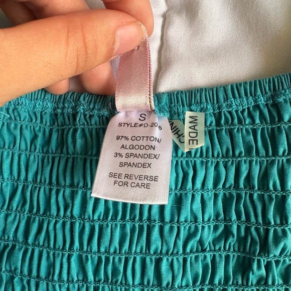 Embellished Teal Women's Top Y2K oh Yes brand - Picture 5 of 6